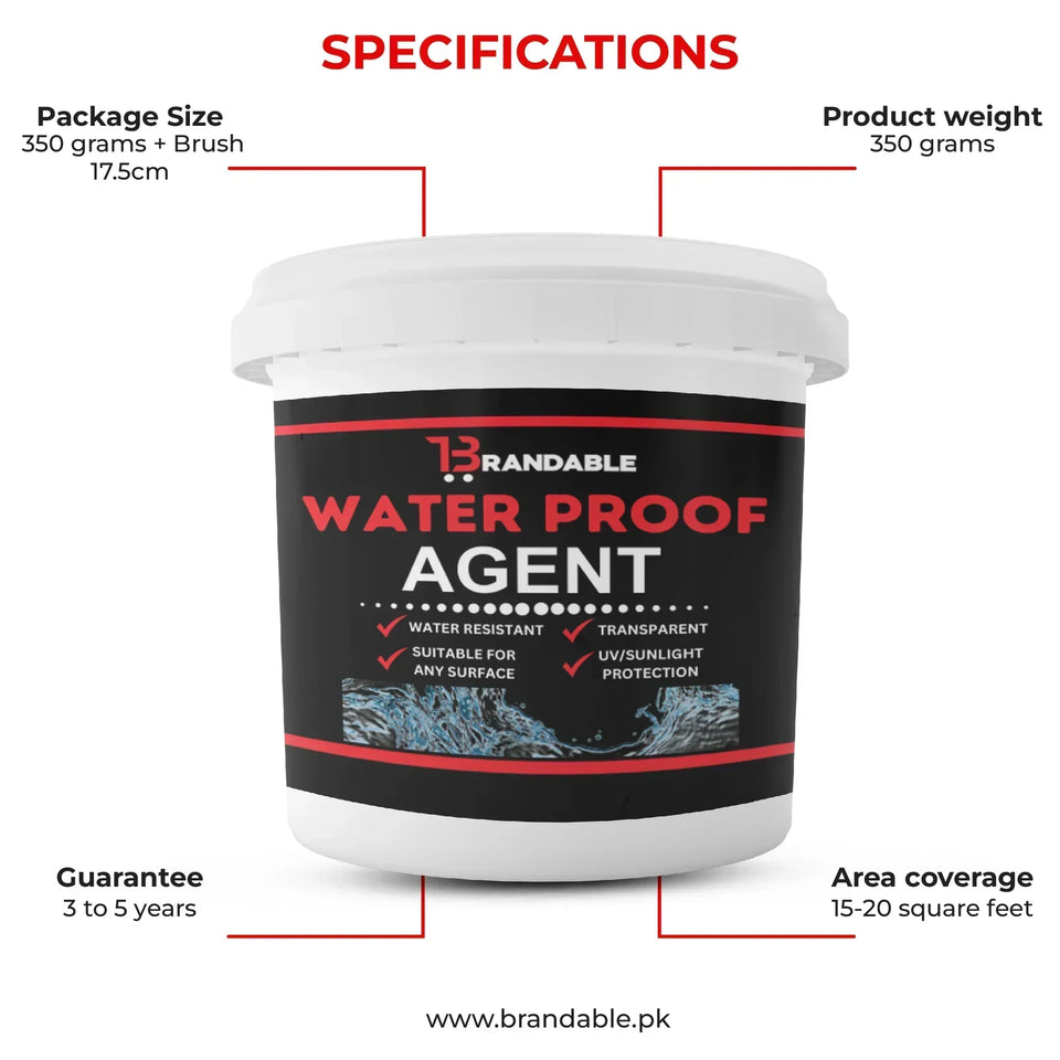 WATERPROOF ANTI-LEAKAGE AGENT WITH FREE BRUSH
