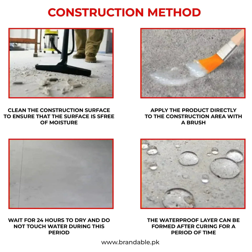 WATERPROOF ANTI-LEAKAGE AGENT WITH FREE BRUSH